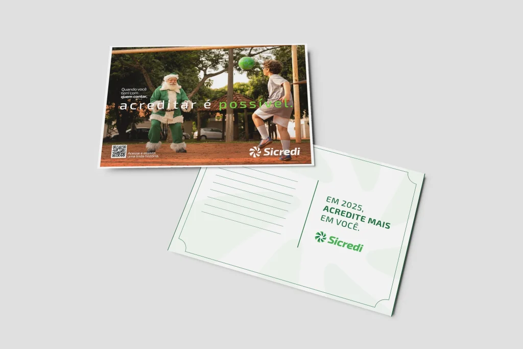 Cartão Postal - Campanha Acreditar | Sicredi Campo Grande